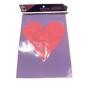 everyday fun show offs decorative stencil heart painting crafts